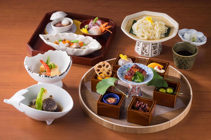 【夕・朝食付】日本料理「縁」～季節の縁会席付き