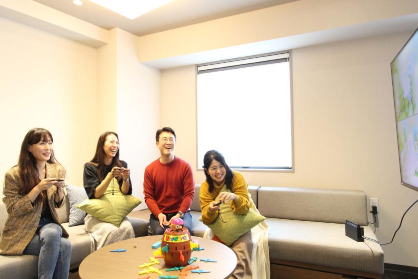 Up to 6 people can stay in one room! Living in Asakusa with a kitchen and washing machine♪Recommended for couples and families/room without meals