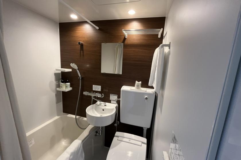 ★ [Non-smoking] Deluxe double/new unit bath/13.8 square meters/1,400 beds