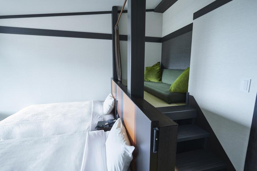 [1 night stay with breakfast] Top floor guest room with open-air hot spring bath