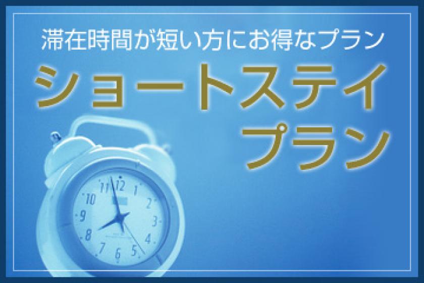 Short stay 19:00 check-in to 11:00 check-out <stay without meals>