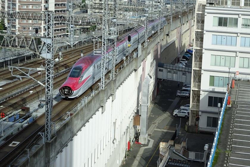 【朝食付】トレインビュー確約 ～窓から望める新幹線～