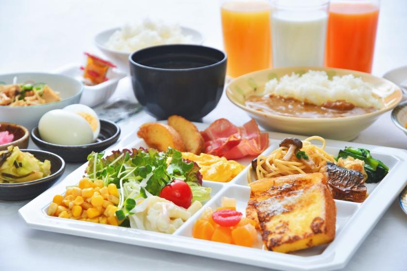 含早餐+Quo卡1000日元的方案