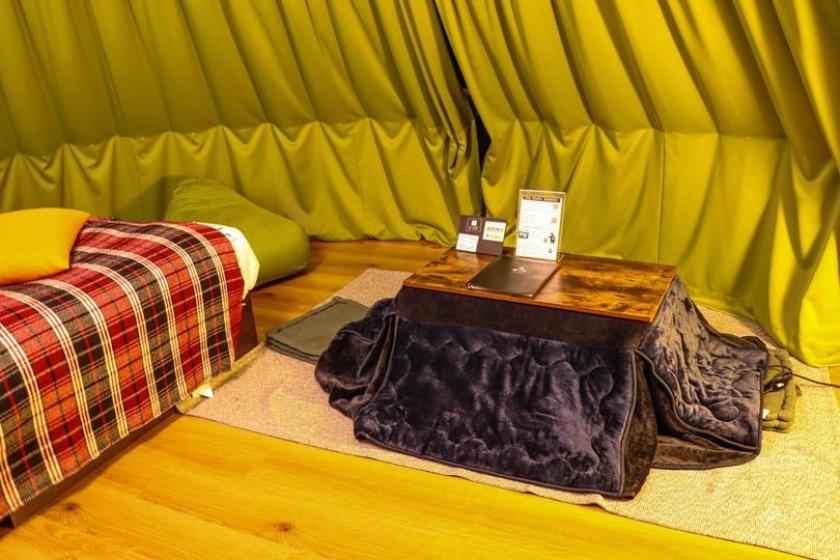 [Glamping at the dome] ◇ Glamping style plan ◇ (with breakfast and dinner)