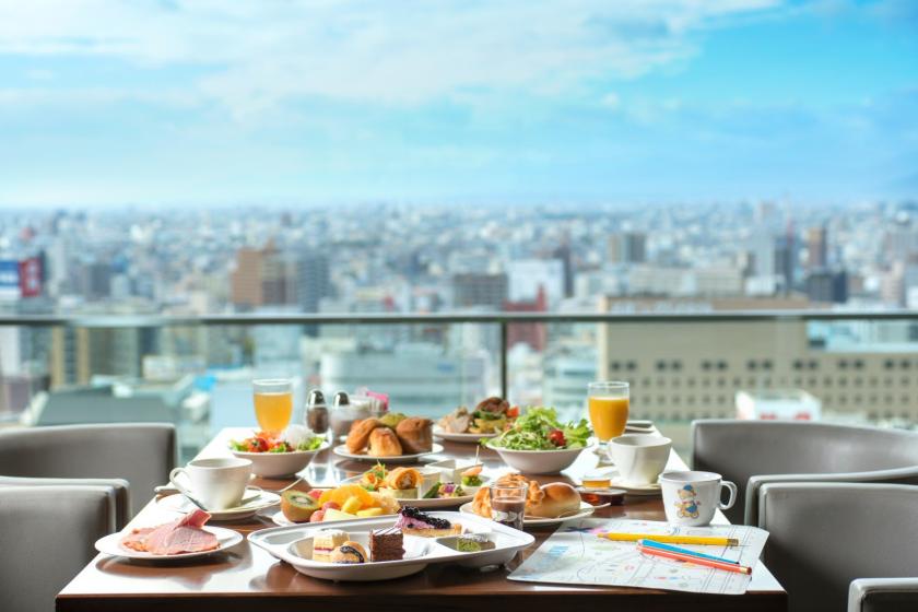 名古屋の街を眺めながら人気の朝食ブッフェを堪能する【Marriott Breakfast Stay】