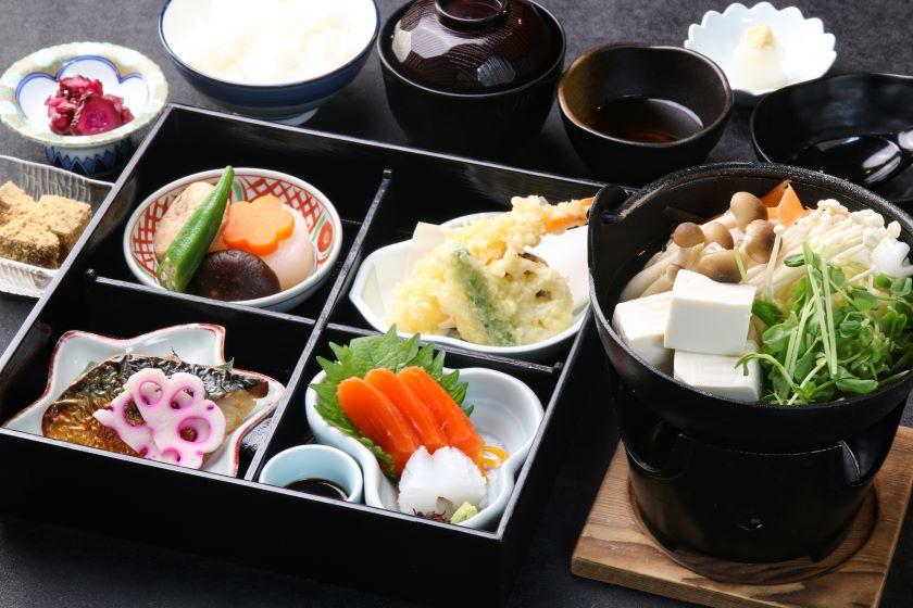 [Standard Plan] Simple Stay Dinner/Boiled Tofu Set <Dinner and breakfast included>
