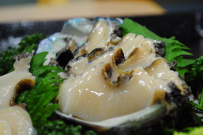 [Owning Sado abalone sashimi! ? ] Sado's luxury enjoyment plan (2 meals included)