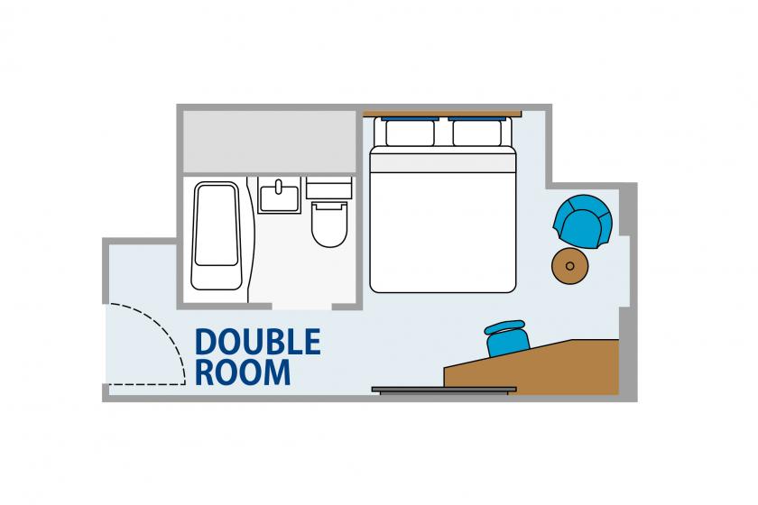 Non Smoking Double Room (For 2 person)