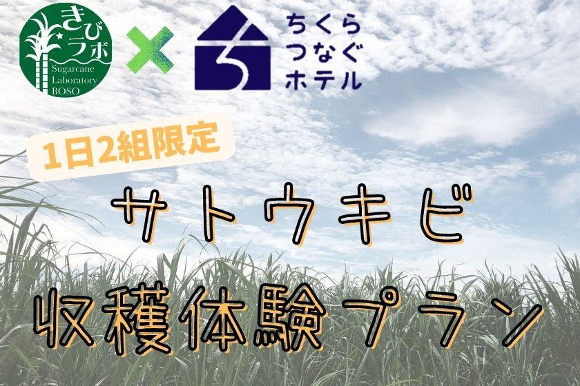 【1日2組限定】★サトウキビ収穫体験プラン★ ～1泊3食付き 個室ステイ～