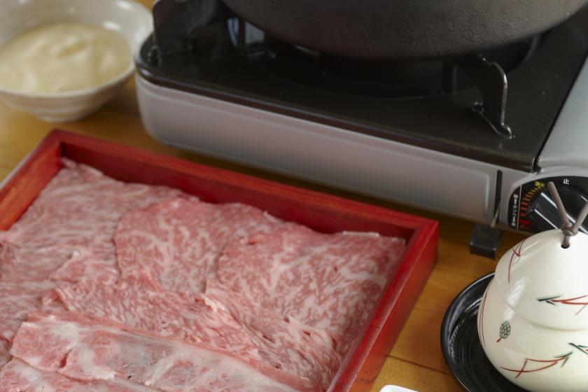 [Introduced in local media] Excellent Iwate beef sukiyaki course
