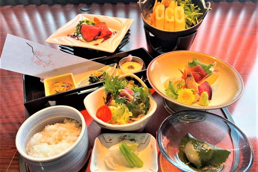 [WEB payment] Enjoy the taste of Akita☆Manyo Kiritanpo set plan (dinner and breakfast included)