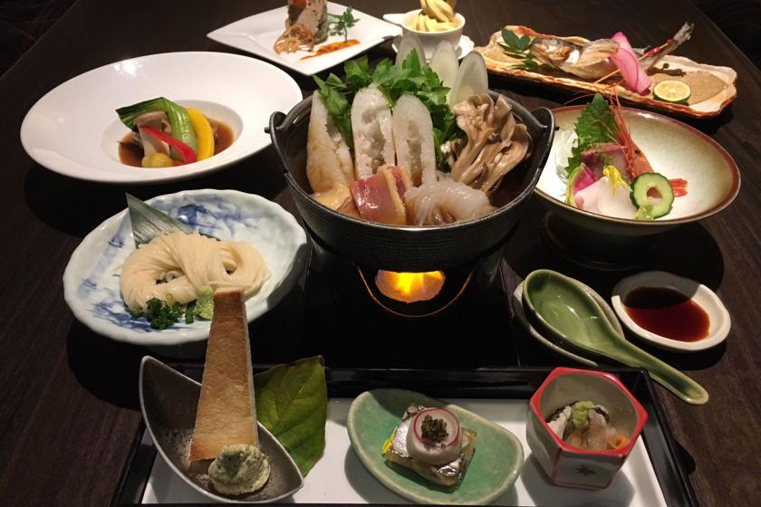 [WEB payment] Enjoy the food of Akita☆Manyo local cuisine Kaiseki plan (dinner and breakfast included)