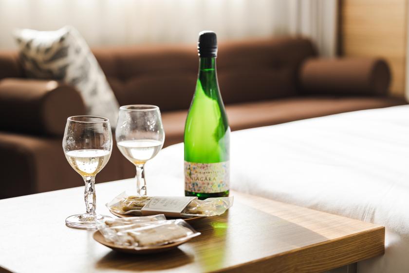 【北海道ワインで乾杯】ワインエキスパートが選ぶ厳選ワインとおつまみのペアリング/朝食付[W96]