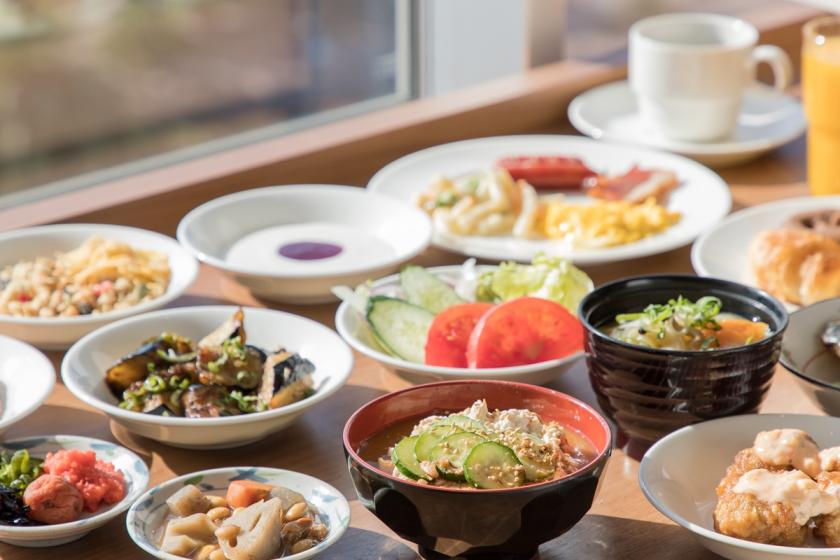 ・[Advance card payment only★Early bird discount 60%] Save money if you make a reservation 60 days in advance! Miyazaki Tege Delicious Buffet <Breakfast Included>