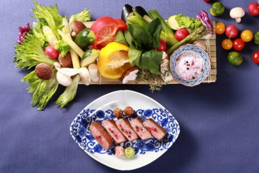 [Official website] ``Sanno - Sannou'' plan to enjoy Hida beef teppanyaki (plan code: HP120TS)