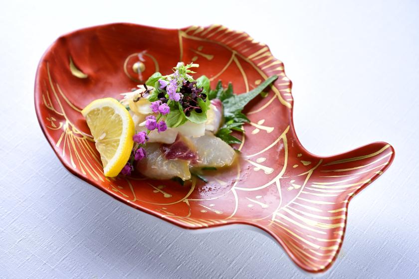 [New Menu] Supervised by Chef Haruyuki Yamashita, enjoy seafood "sake nabe" served with a sho of Awaji Island sake (dinner and breakfast included)
