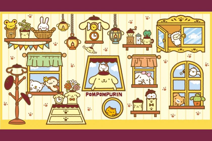 [Limited to 1 room per day]   hide-and-seek with Pompompurin | With original goods <Stay without meals>