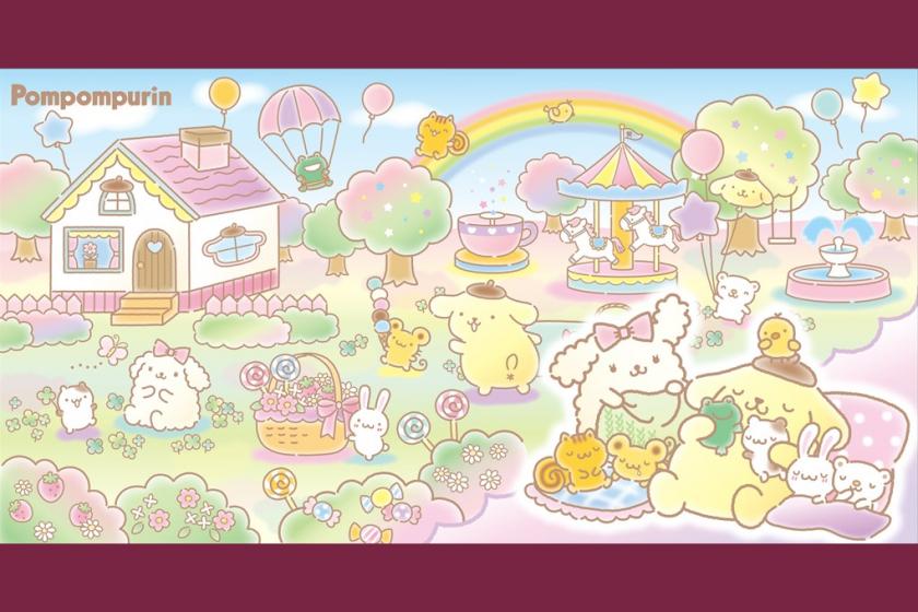[Limited to 1 room per day] Yumemiru Pompompurin Room | With original goods <Breakfast included>
