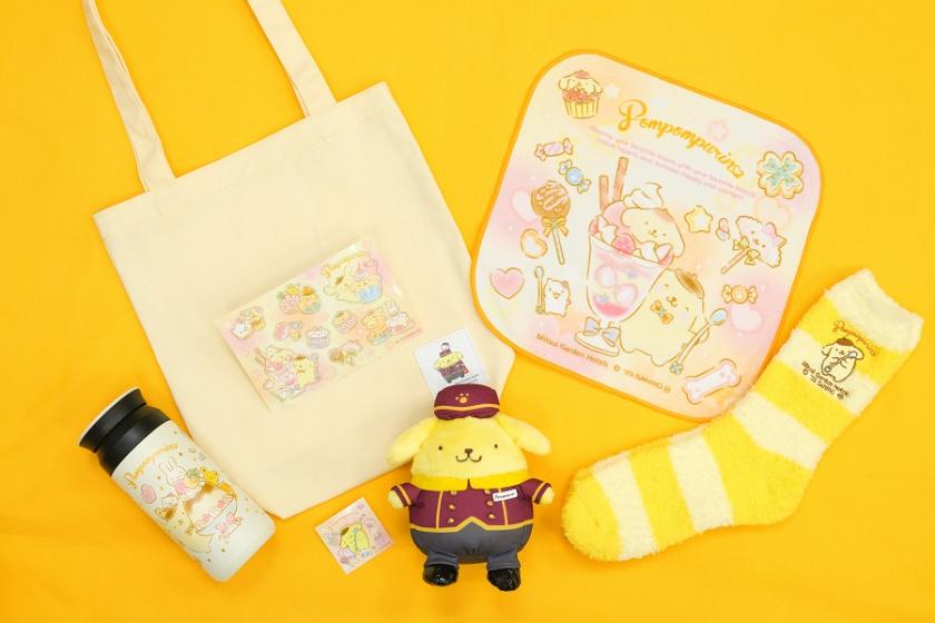 [Limited to 1 room per day] Pompompurin Sweets Party Room | With original goods <Stay without meals>
