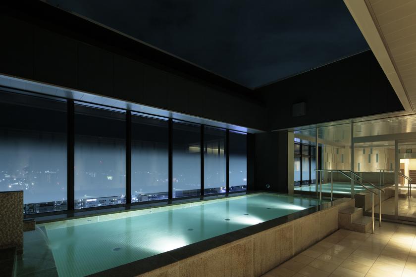 Relax and unwind in a sophisticated space while enjoying the sky spa on the top floor (room without meals)