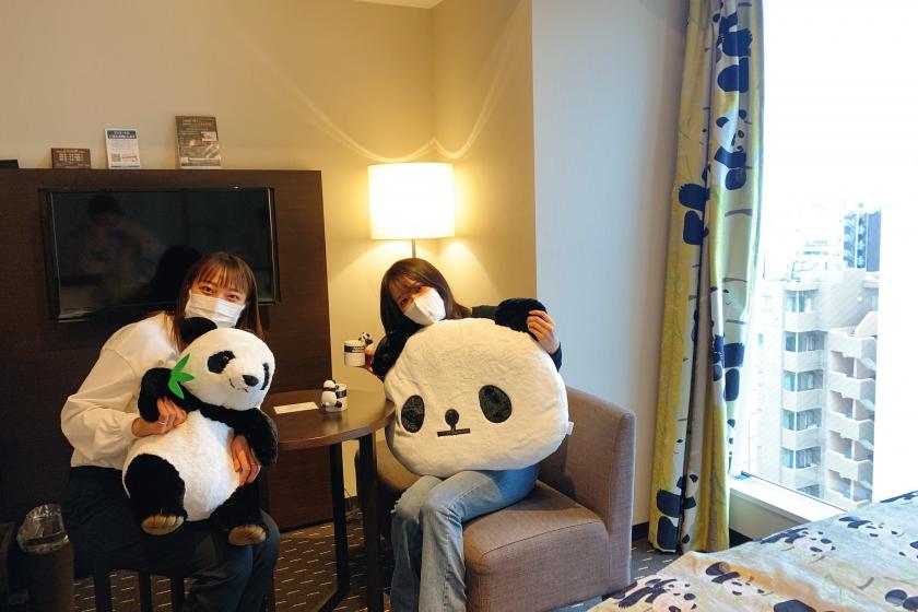 [Photogenic room surrounded by cute pandas] Akiba Panda House [Twin room] Staying without meals