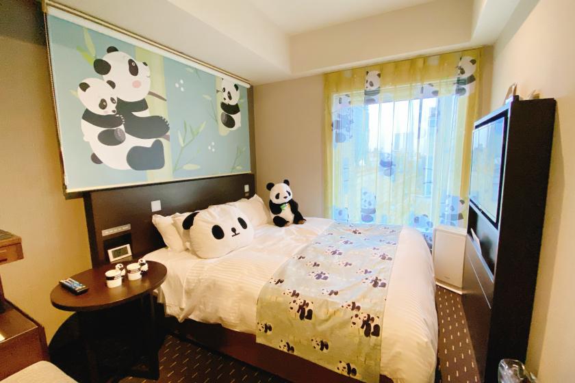 [Photogenic room surrounded by cute pandas] Akiba Panda House [Double room] Staying without meals