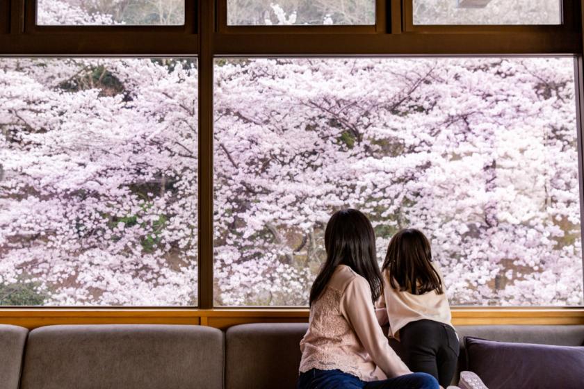 ～SAKURA～【お花見プラン】桜が見えるお部屋確約+桜モヒート付き(2食付)