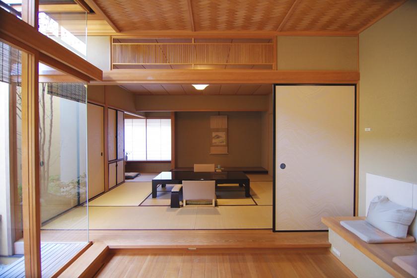 【新館52号室】～平成のお部屋～　新しさの中に伝統が息づくお部屋（本間8帖＋板の間）