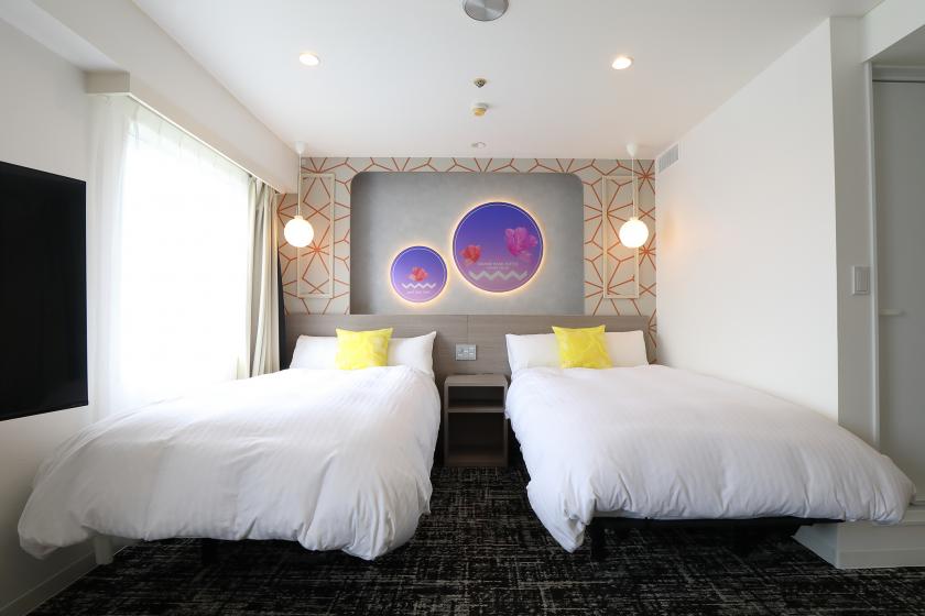 【豪華雙床房住宿方案】享受更高檔次的飯店住宿。 。 。 ○1晚含早餐[ECO Pro]