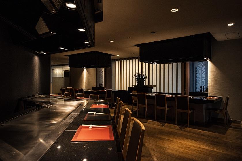 [Kobe beef dinner included] ~ Spend a luxurious time with Teppanyaki ~ (2 meals included)