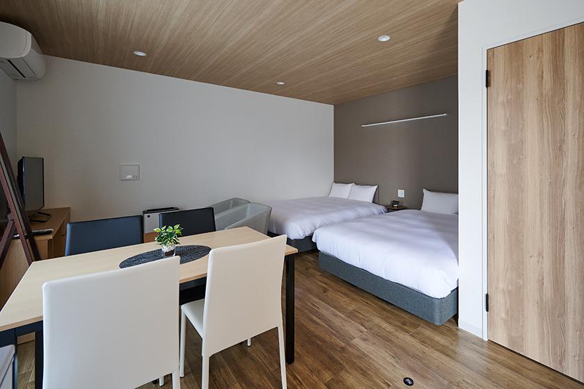 [Non-smoking] Deluxe twin room for up to 4 people
