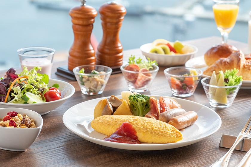 【Stay & Dine】なだ万 鉄板ステーキ ～横浜港を眺めながら老舗の味を満喫～（夕朝食付）