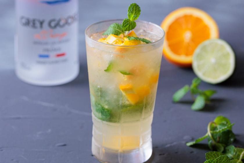 Citrus-scented Orange Mojito Plan - Made with the finest French vodka, Grey Goose (breakfast included)