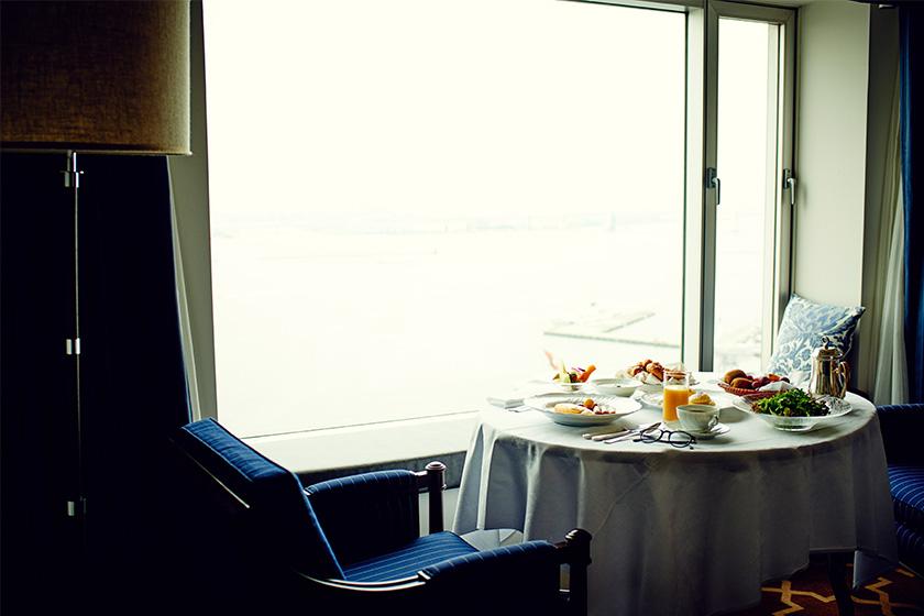 【お部屋で朝食】ベストフレキシブルレート 高層階　ルームサービス朝食付