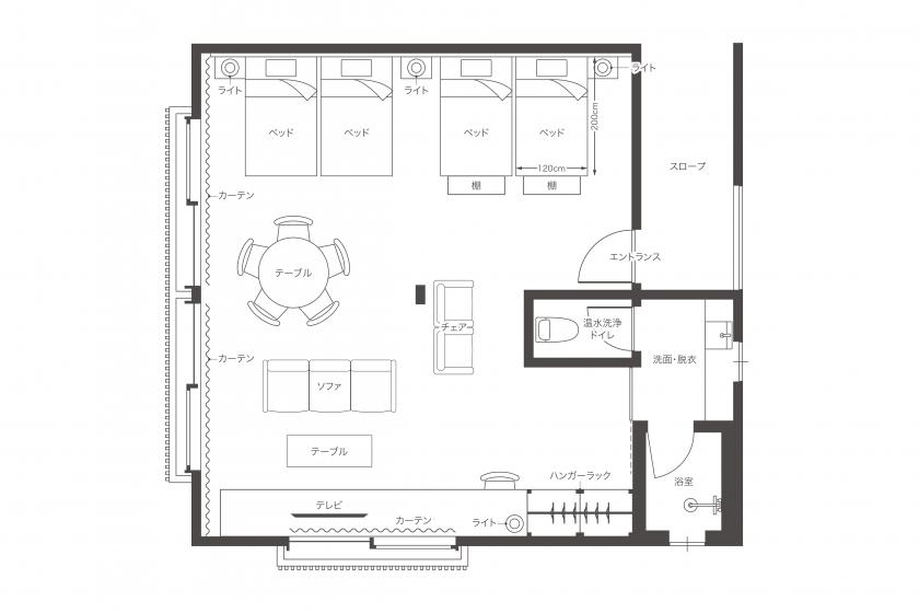 Concept Room [Hatago 1 Interior Select D & DEPARTMENT PROJECT]