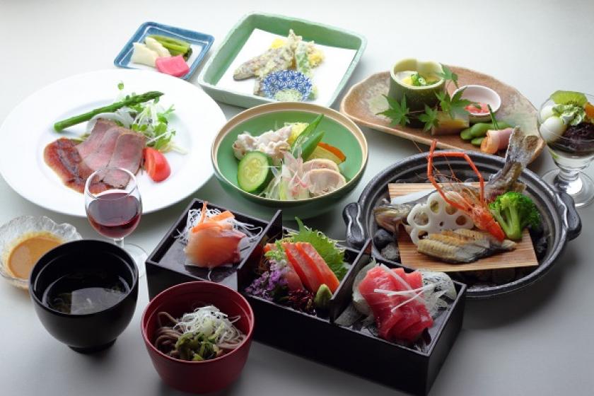 [Basic plan] Enjoy Shinano's seasonal dishes.