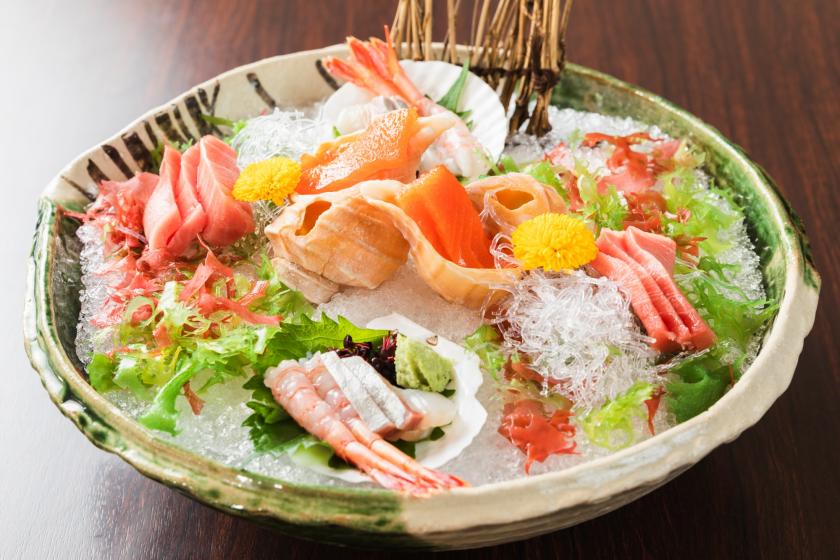 [Includes salt-grilled kinkin / Upgraded] Enjoy the delicious taste of the high-class fish "kinkin", also known as the red jewel (2 meals included) ~ Reservations made through the official website will save you 10% or more! ~