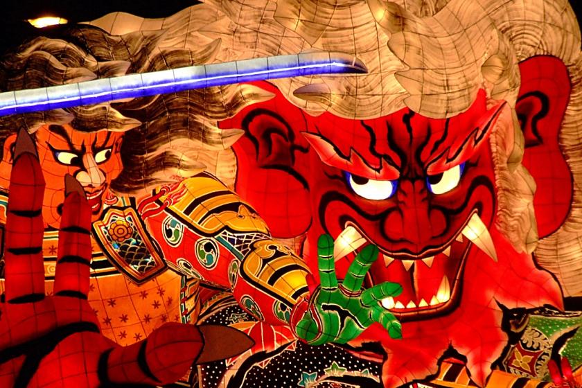 [August 2nd to 6th, Aomori Nebuta Festival] Tohoku's three major festivals! Be enthusiastic about Aomori's summer traditions (2 meals included) *No transportation ~ Reservations made through the official website will save you 10% or more! ~
