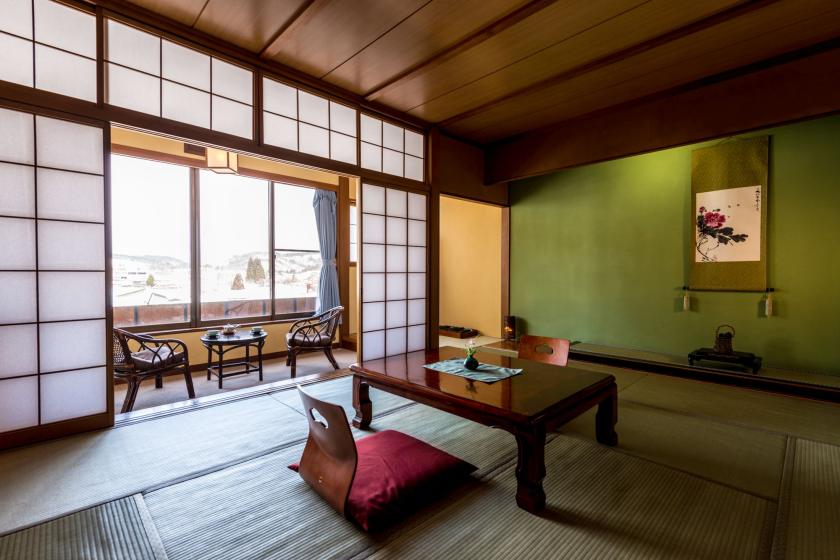 *Non-smoking* [Sansuiso/Japanese-style room] 10 tatami mats + wide veranda ≪Room with a retro atmosphere≫