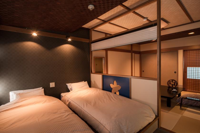 [酒店的基本] 日式房间带床 30平方米 *禁烟*