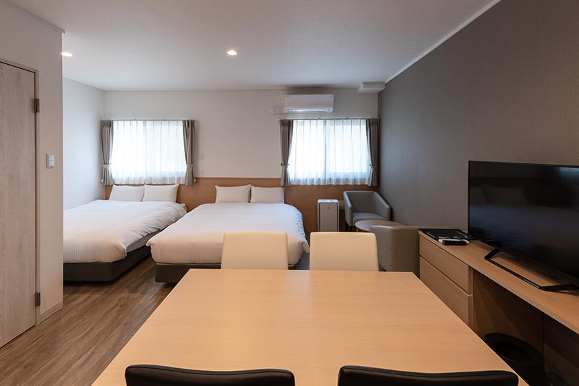 [Non-smoking] Deluxe twin room for up to 4 people