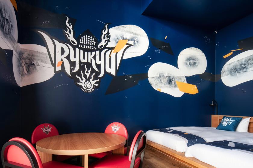 [Ryukyu Golden Kings Room only | Breakfast included] Stay in the Kings collaboration room with an original T-shirt