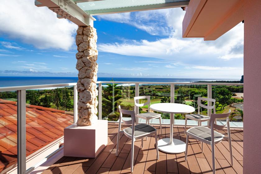 Ocean View Signature Suite Maisonette (2 Bedrooms) – with heated private pool, hydrotherapy hot tub and sauna