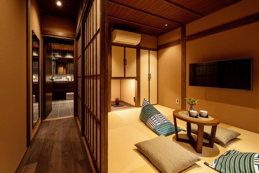 かがび 竹　ヒノキ風呂完備の完全プライベートな一棟貸し町家