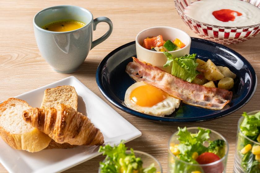[12:00 - 12:00 the next day/Max 24 hours stay] Long stay plan (breakfast included)