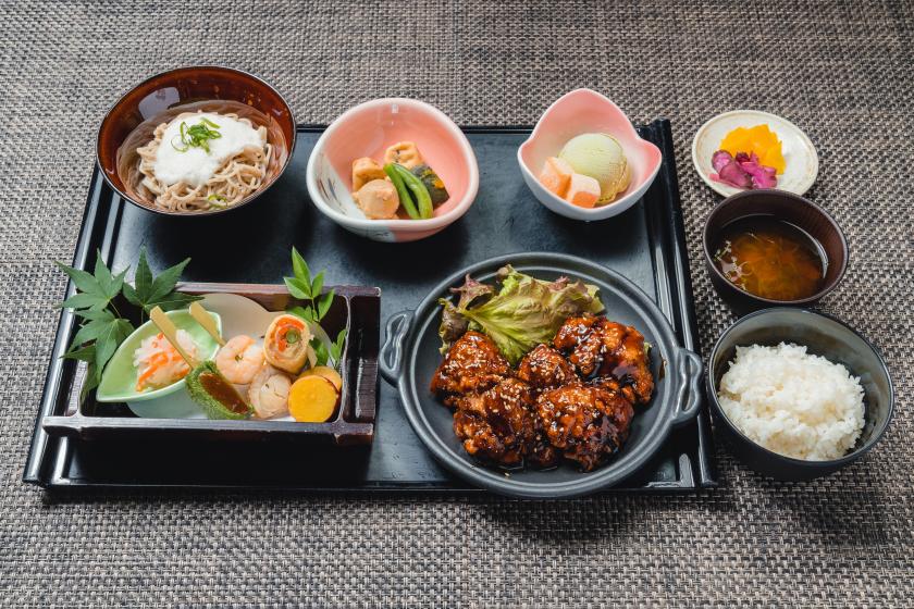 [Dinner only] Local cuisine meal plan to choose from *Tekone sushi or Kinsou chicken