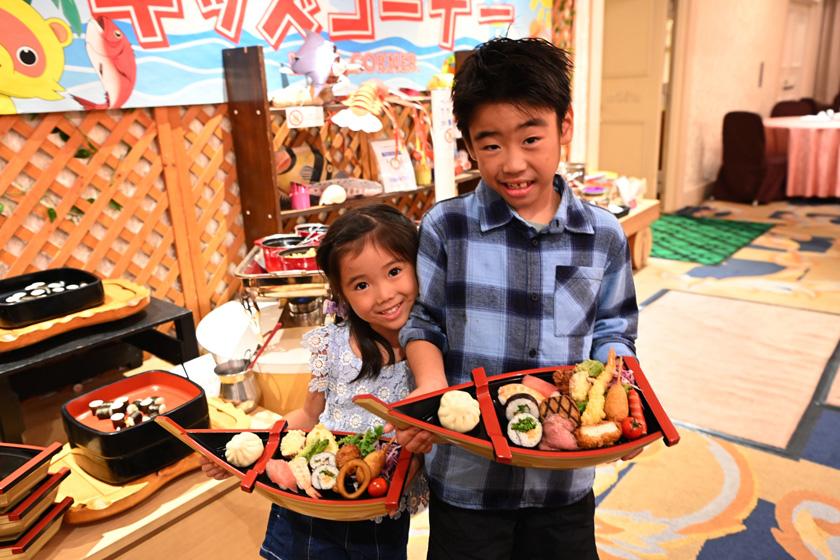 【テレビ放映記念】小学生半額・幼児無料！夕食「ファミリーバイキング」　夏の宝箱ひらく旅へ！ 海・プール・温泉・バイキング・縁日・家族で体験！アオアヲの夏満喫ステイ