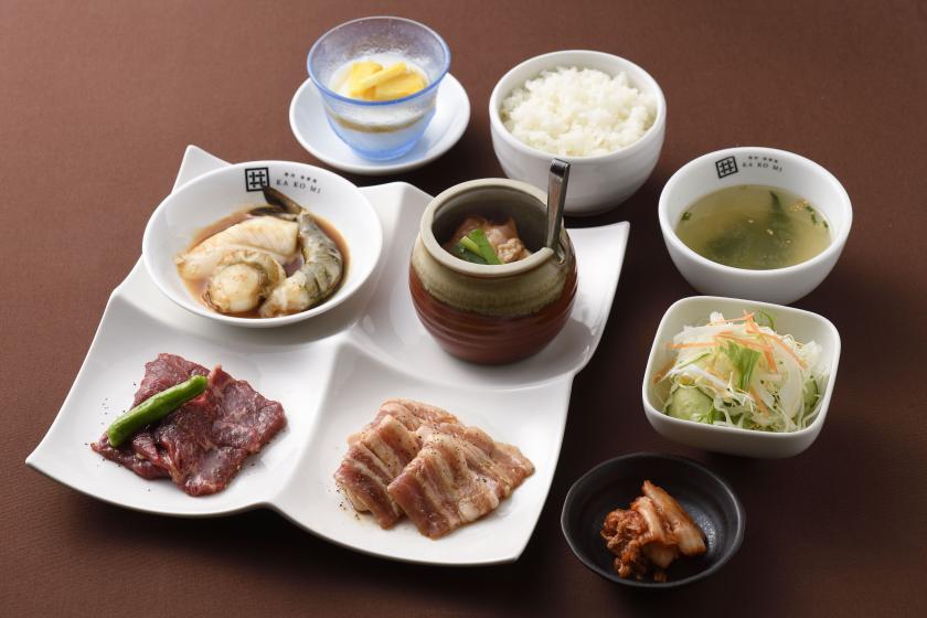 *Ishikawa support travel discount not applicable* [OK from one person! Businesses, couples, and families too! 】■Yakiniku set to choose from■Very popular! 1 night dinner plan ♪ ～Feel free to eat at an authentic Yakiniku specialty restaurant～