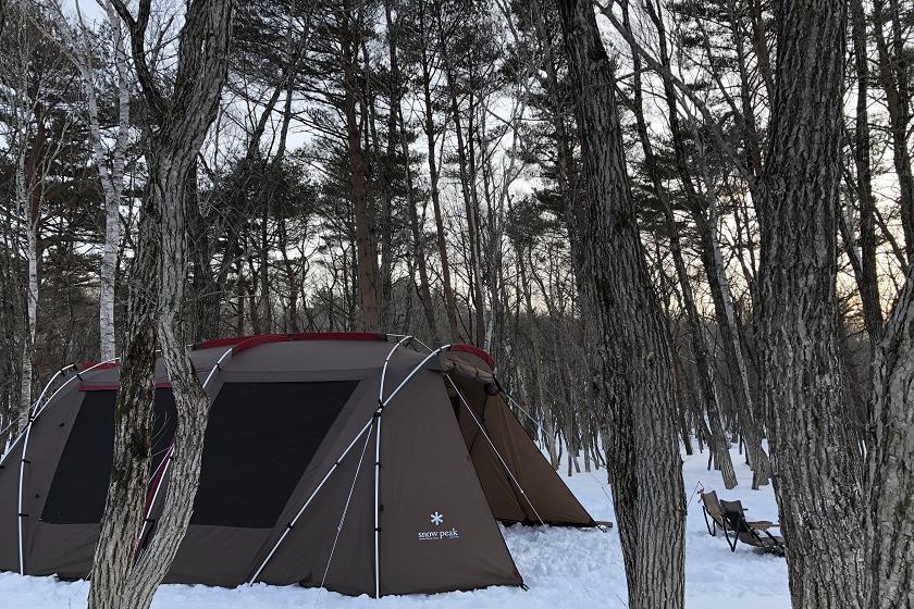 【事前決済】冬季・積雪期手ぶらCAMPプラン