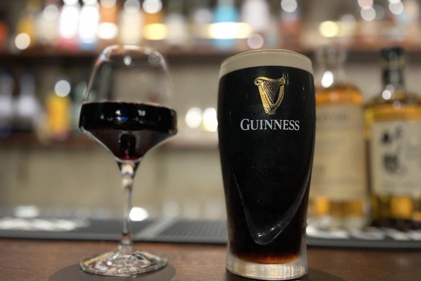 [Irish Pub on the 1st floor of the hotel] 2 drinks and 1 food included! Small drink plan (breakfast included)